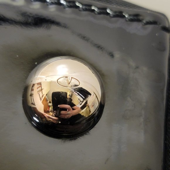 Valentino Mesh Tote with Floral Embellishment - Picture 8 of 14